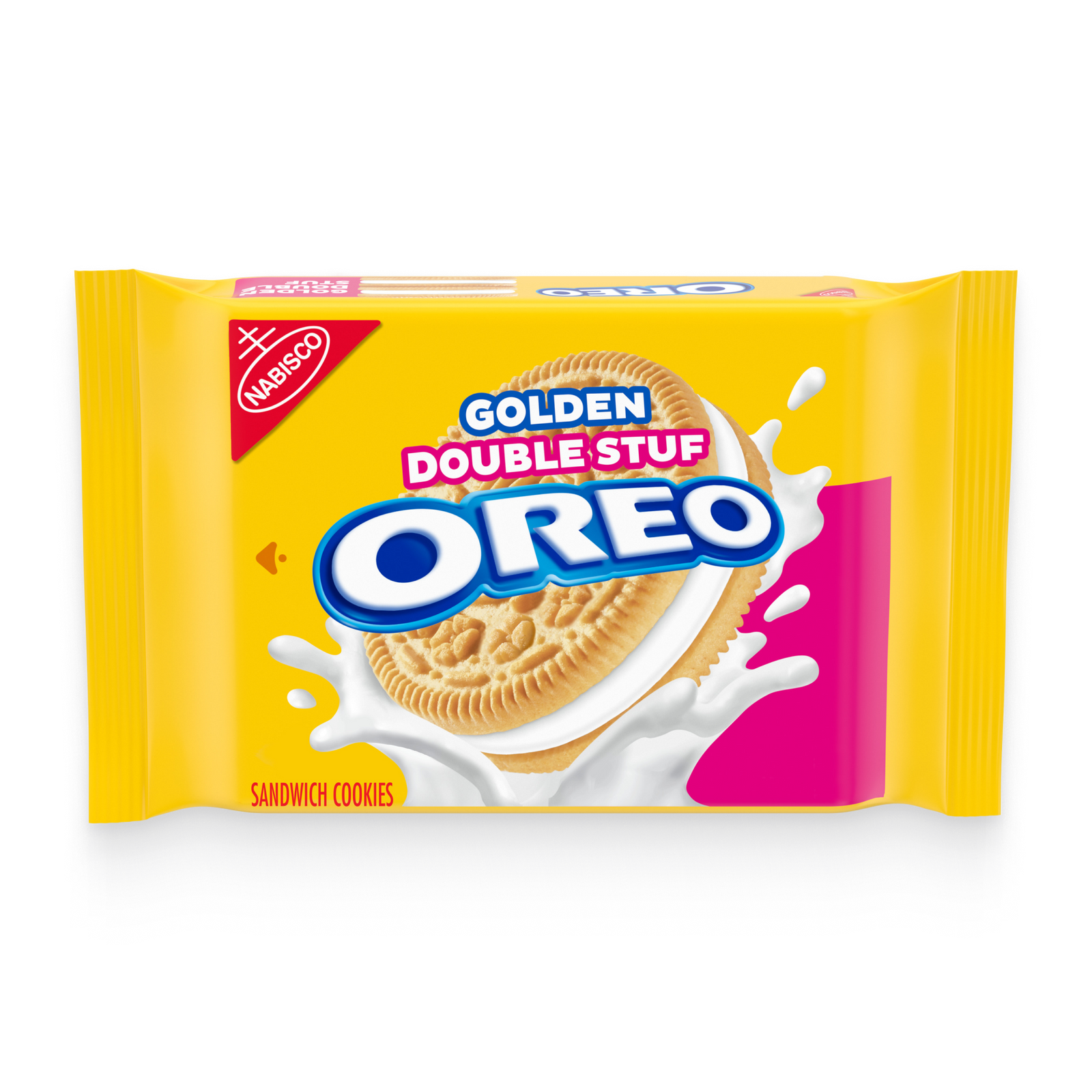 Golden Double Stuf Sandwich Cookies, Family Size E5