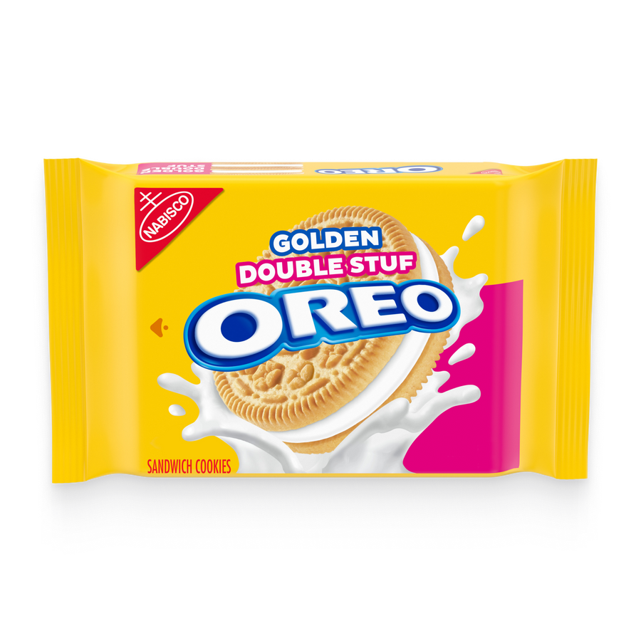 Golden Double Stuf Sandwich Cookies, Family Size E5