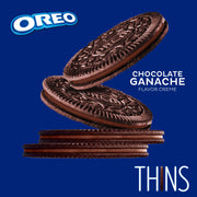Thins Chocolate Ganache Creme Sandwich Cookies, Family Size D9