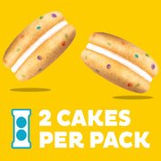 Cakesters Confetti Cake Soft Snack Cakes, Snack Packs E5