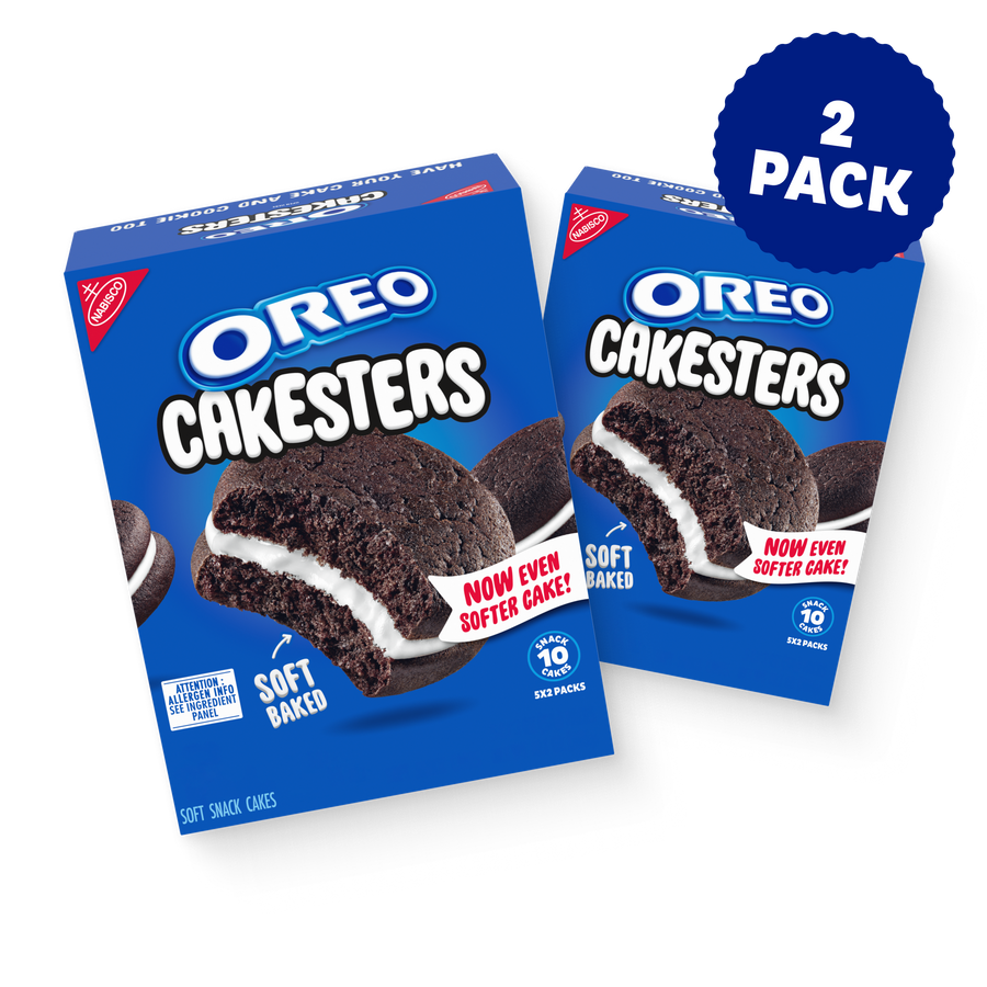 Cakesters Soft Snack Cakes, Snack Packs, 2 Pack A1