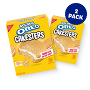 Golden Cakesters Soft Snack Cakes, Snack Packs, 2 Pack C7