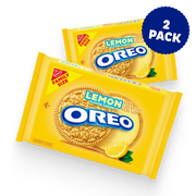 Lemon Creme Sandwich Cookies, Family Size, 2 Pack E8