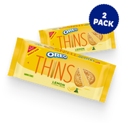 Thins Lemon Creme Sandwich Cookies, Family Size, 2 Pack B2