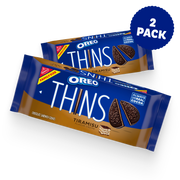 Thins Tiramisu Creme Chocolate Sandwich Cookies, Family Size, 2 Pack A0
