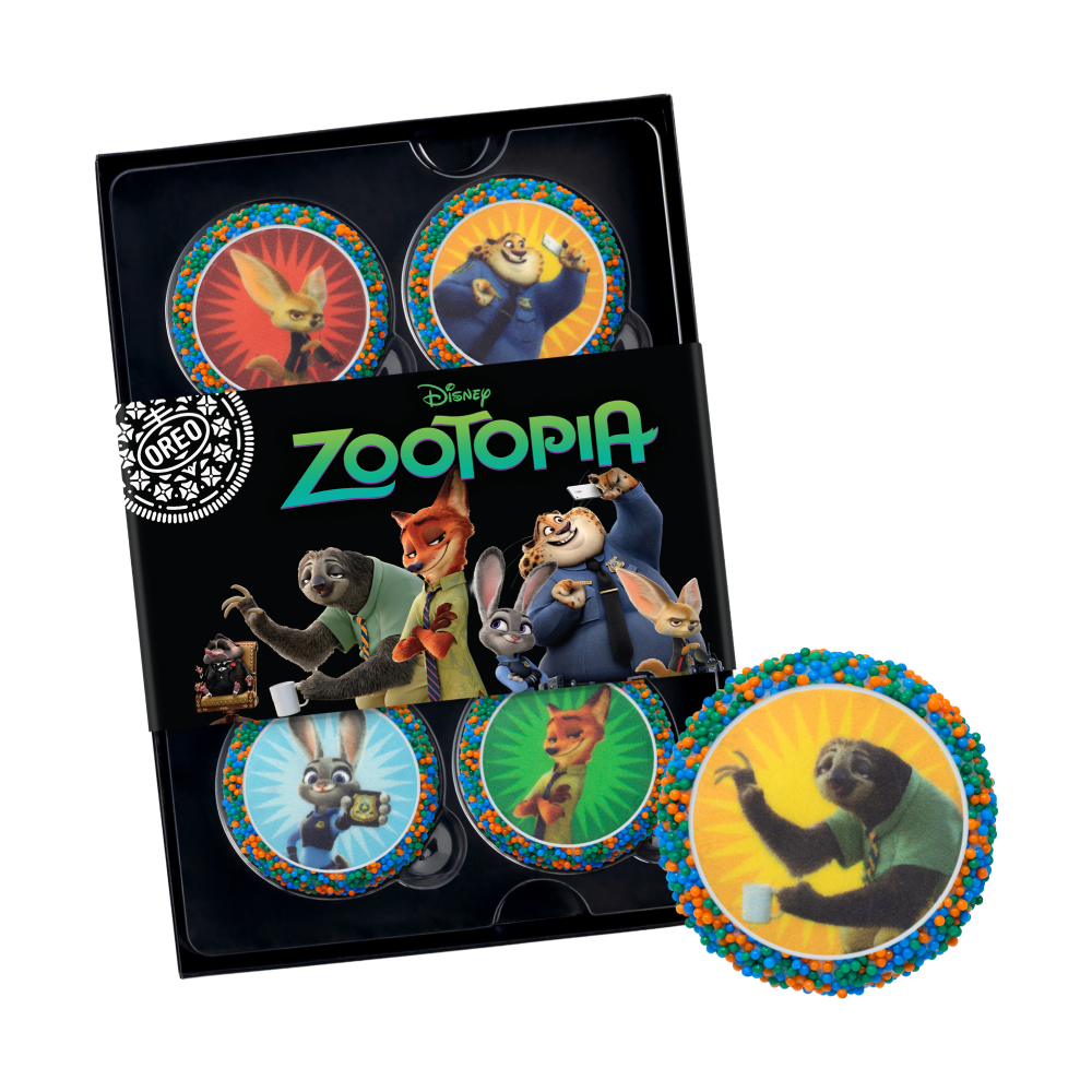 OREOiD Disney Zootopia Edition Cookie Box - 6ct F0