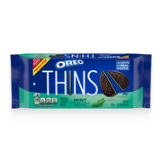 Thins Mint Creme Chocolate Sandwich Cookies, Family Size, 2 Pack E1