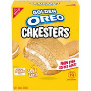 Golden Cakesters Soft Snack Cakes, Snack Packs, 2 Pack C7