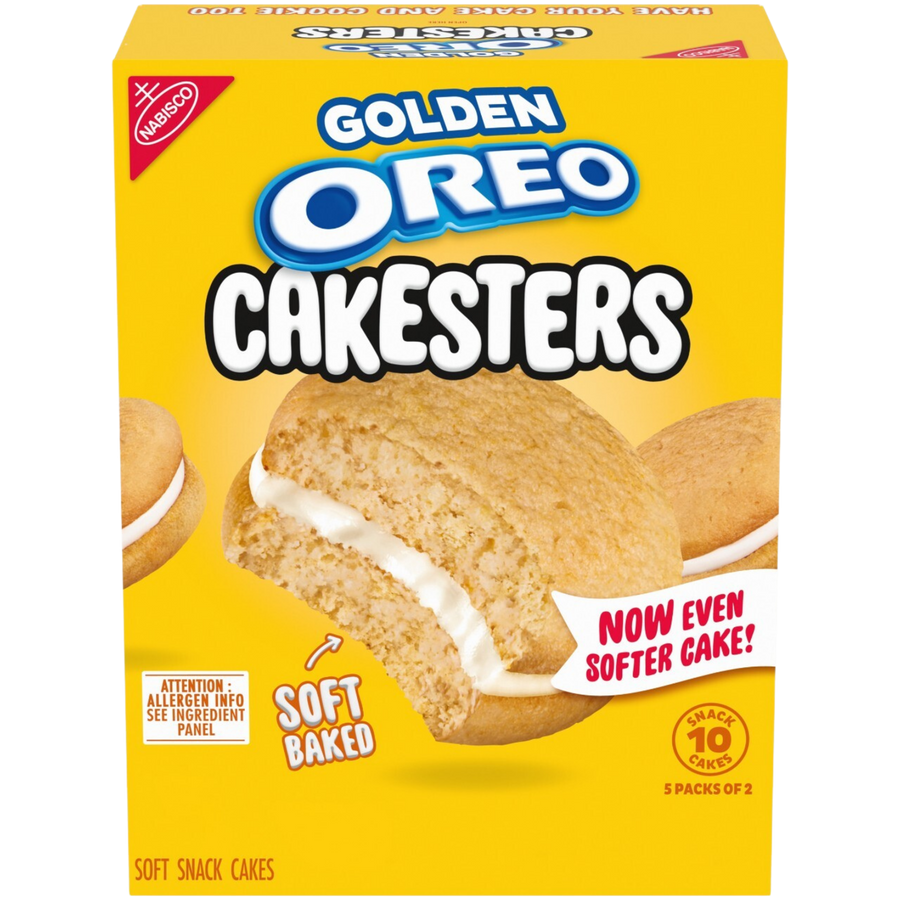 Golden Cakesters Soft Snack Cakes, Snack Packs D0